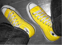 Yellow Chuck Taylor Sneakers